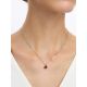 Simplistic Design Silver Ruby Necklace, image , picture 4