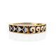 Grecian Pattern Gilded Silver Enamel Ring, Ring Size: 8 / 18, image , picture 3