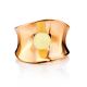 Rose Plated Silver Amber Ring The Palazzo, Ring Size: Adjustable, image , picture 3