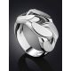 Industrial Design Silver Ring The ICONIC, Ring Size: 6.5 / 17, image , picture 2