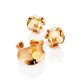 Rose Plated Silver Amber Ring The Palazzo, Ring Size: Adjustable, image , picture 4