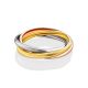 Mix Tone Silver Trinity Ring The Liquid, Ring Size: 6.5 / 17, image , picture 3
