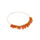 Ethnic Style Cognac Tone Amber Necklace, Length: 40, image , picture 3