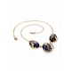 Gorgeous Gilded Silver Amber Necklace The Triumph, Length: 55, image , picture 2