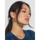 Filigree Silver Smoky Quartz Dangle Earrings, image , picture 3