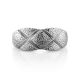 Textured Silver Ring, Ring Size: 6.5 / 17, image , picture 3