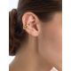 Sleek Gilded Silver Double Line Ear Cuff The Liquid, image , picture 4