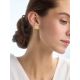 Bold Mismatched Gilded Silver Earrings The Liquid, image , picture 4
