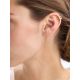 Glossy Gilded Silver Double Line Ear Cuff The ICONIC, image , picture 3