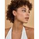 Rose Plated Silver Chain Dangle Earrings The ICONIC, image , picture 4