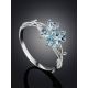 Cute Silver Topaz Ring, Ring Size: 6.5 / 17, image , picture 2