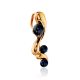 Sleek Gilded Silver Pearl Pendant, image , picture 3