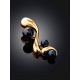 Sleek Gilded Silver Pearl Pendant, image , picture 2