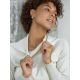 Trendy White Ceramic Silver Ring With Crystal Encrusted Detail, Ring Size: 6.5 / 17, image , picture 4