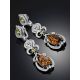 Refined Silver Zultanite Drop Earrings, image , picture 2