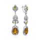 Refined Silver Zultanite Drop Earrings, image 