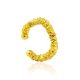 Textured Gilded Silver Ear Cuff The ICONIC, image 