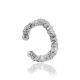 Textured Silver Ear Cuff The ICONIC, image 