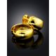 Chunky Gilded Silver Hoop Earrings The ICONIC, image , picture 2