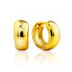 Chunky Gilded Silver Hoop Earrings The ICONIC, image 
