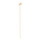 Trendy Gilded Silver Ear Cuff With Chain The ICONIC, image 
