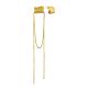 Bold Mismatched Gilded Silver Earrings The Liquid, image 