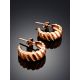 Rose Plated Silver Mini Hoop Earrings The ICONIC, image , picture 2