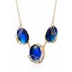 Gorgeous Gilded Silver Amber Necklace The Triumph, Length: 55, image 