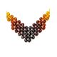 Mix Tone Amber Necklace, Length: 48, image , picture 5