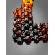 Mix Tone Amber Necklace, Length: 48, image , picture 2