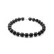 Fabulous Black Amber Beaded Necklace The Cuba, Length: 53, image , picture 5