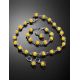 Link Amber Bracelet In Sterling Silver The Algeria, image , picture 5