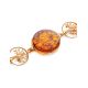 The Tree Of Life Bracelet Made in Amber And Gold-Plated Silver, image , picture 3