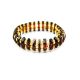 Boho Style Amber Bracelet, image 