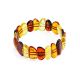 Multicolor Amber Elastic Bracelet, image , picture 4