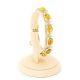 Silver Link Bracelet With Lemon Amber The Saturn, image , picture 6
