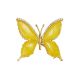 Butterfly Amber Brooch In Sterling Silver The April, image 