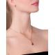 Cognac Amber Pendant In Sterling Silver The Roxanne, image , picture 5