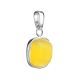 Honey Amber Pendant In Sterling Silver The Copenhagen, image , picture 5
