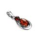 Sterling Silver Amber Pendant The Prussia, image , picture 3