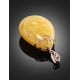 Amber Pendant In Gold The Cascade, image , picture 2