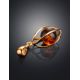 Gold-Plated Pendant With Cognac Amber The Algeria, image , picture 2