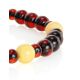 Two Toned Amber Ball Beaded Bracelet The Prague, image , picture 4