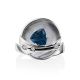 Stylish Silver Topaz Ring, Ring Size: 7 / 17.5, image , picture 3
