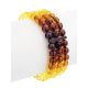 Fashionable Two Tone Amber Bracelet, Length: 17, image , picture 3