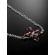 Refined Silver Amber Chain Bracelet The Supreme, Length: 16, image , picture 2