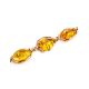Link Amber Bracelet In Gold Plated Silver The Vivaldi, image , picture 3