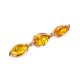 Link Amber Bracelet In Gold Plated Silver The Vivaldi, image , picture 3