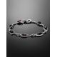 Cherry Amber Silver Bracelet The Fiori, image , picture 2