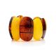 Bold Amber Elastic Bracelet, image , picture 3